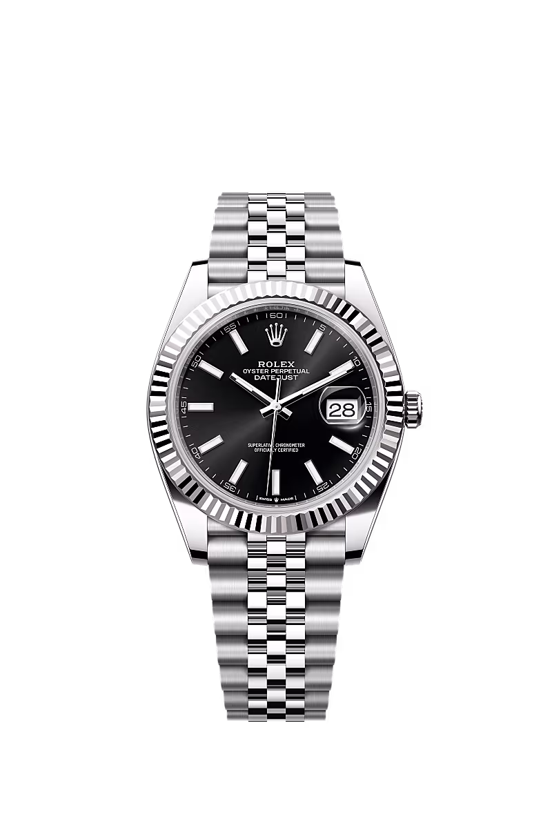Rolex Datejust 41 Black Dial Jubilee 126334
