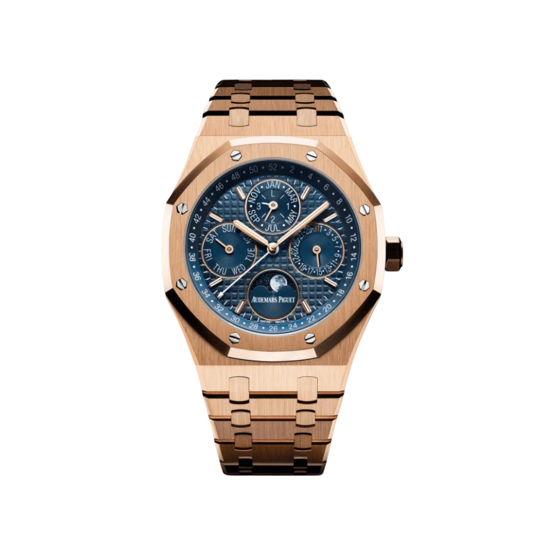Audemars Piguet Royal Oak Perpetual Calendar Blue Dial 26574OR
