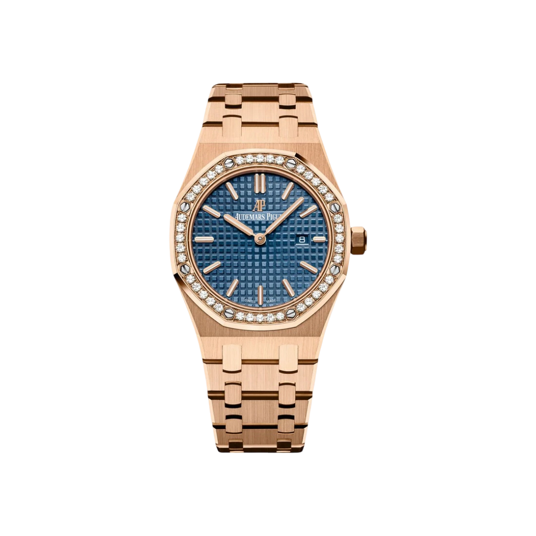 Audemars Piguet Royal Oak Quartz Blue Dial 67651OR