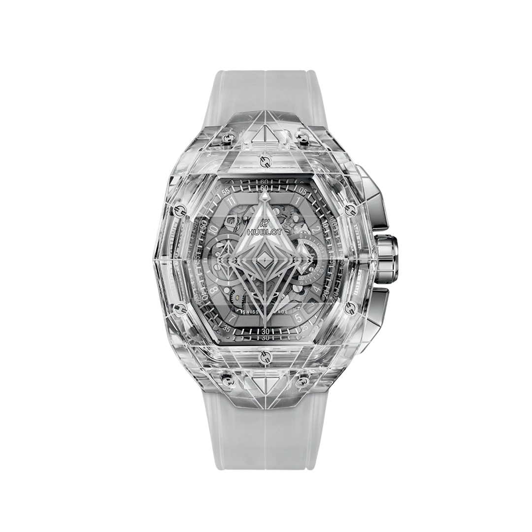 Hublot Spirit of Big Bang Sang Bleu Skeleton Dial