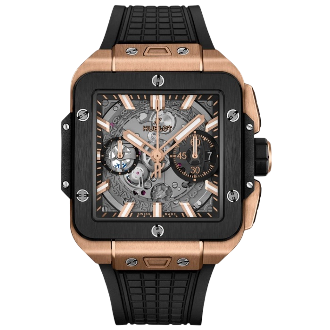 Hublot Square Bang Unico Rose Gold